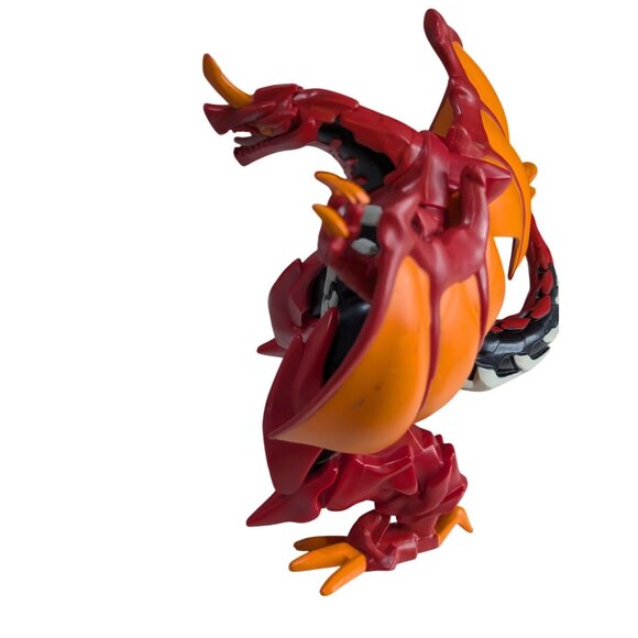 Bakugan Dragonoid Action Figure Red & Orange Toy With Wings & Horn Collectible - Picture 4 of 6